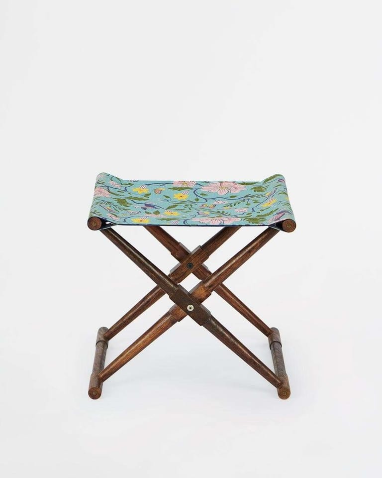 Bistro Foldable Stool-Spring Bloom - Image 2