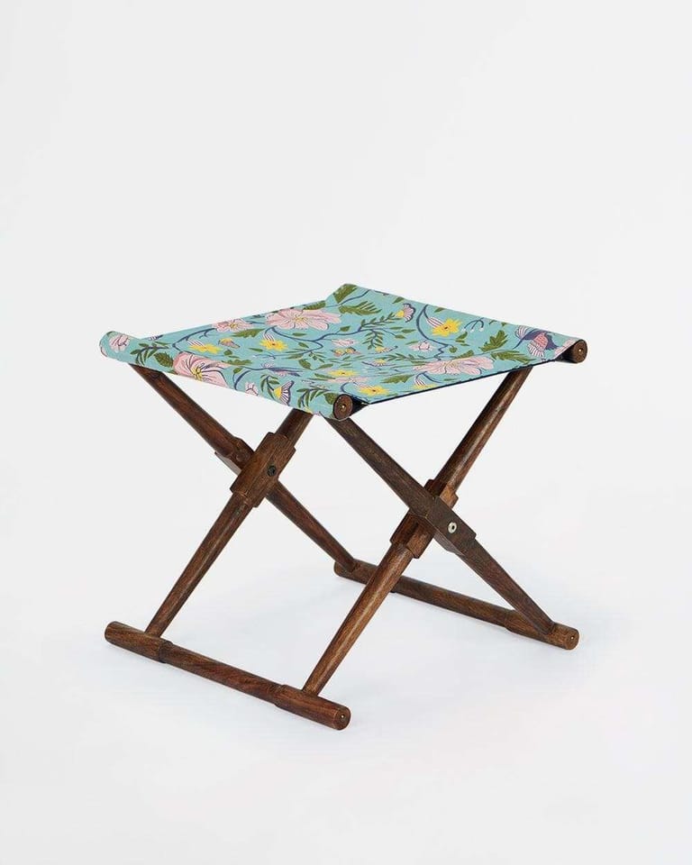Bistro Foldable Stool-Spring Bloom - Image 3