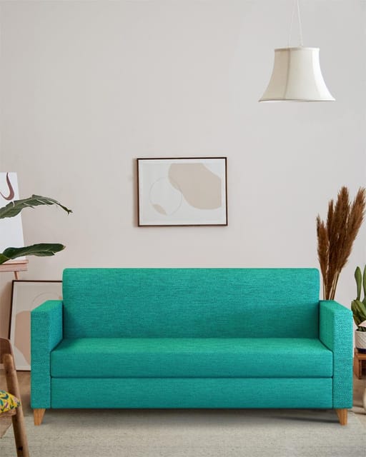 Modern Couch - Maldivian Teal