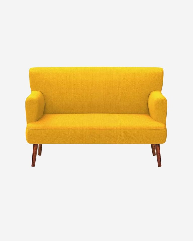 Jodhpur Love Seat - Sahara Mustard - Image 2
