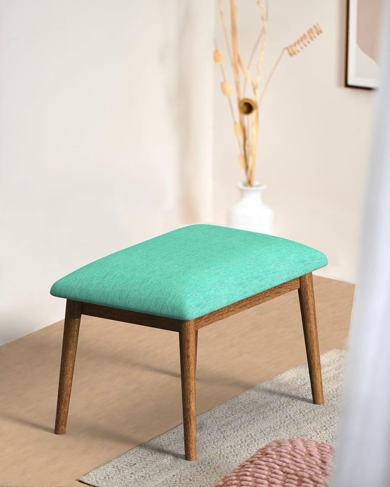Jodhpur Small Bench - Maldivian Teal - Image 1
