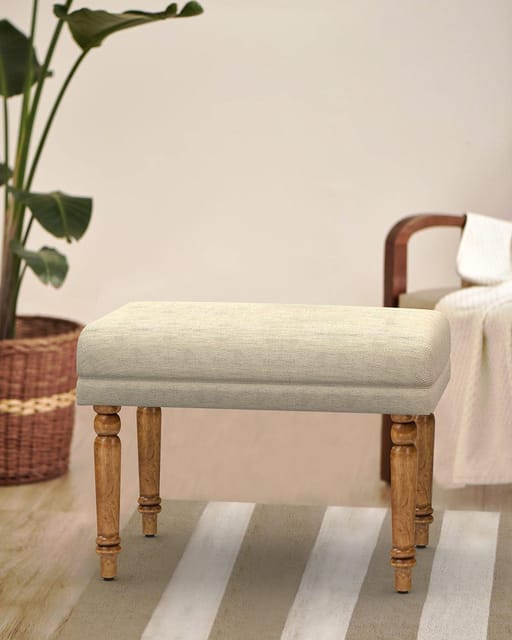 Nawaab Bench Small - Srilanka Ivory