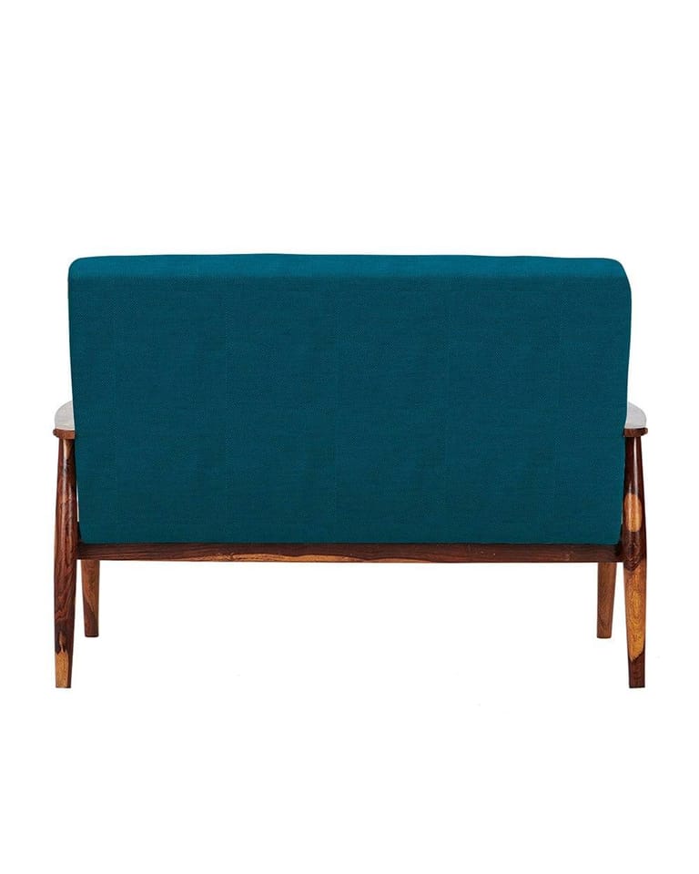 Memsaab Love Seat - Mediterranean Blue - Image 5