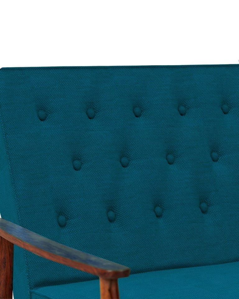 Memsaab Love Seat - Mediterranean Blue - Image 6