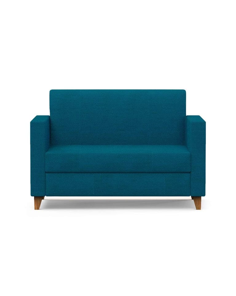Modern Loveseat-Mediterranean Blue - Image 2