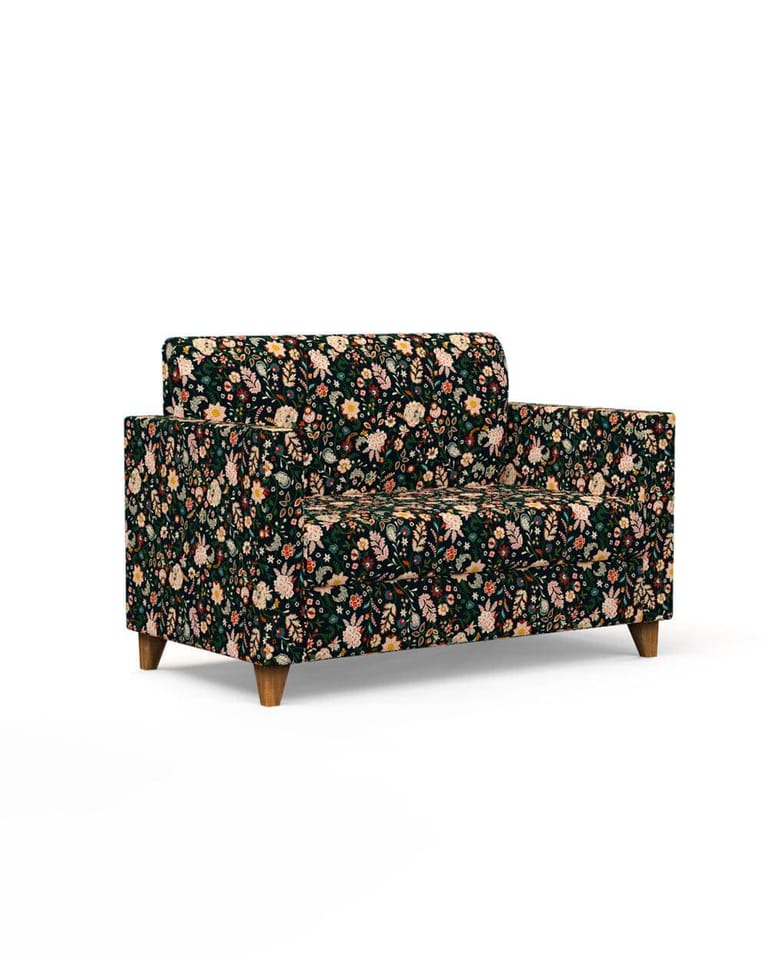 Modern Bohemian Palampore Loveseat - Image 5