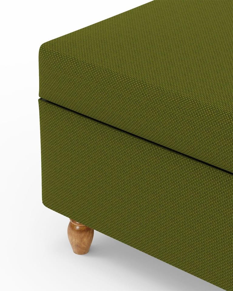 Modern Trunk Storage Ottoman-Savanna Green - Image 4