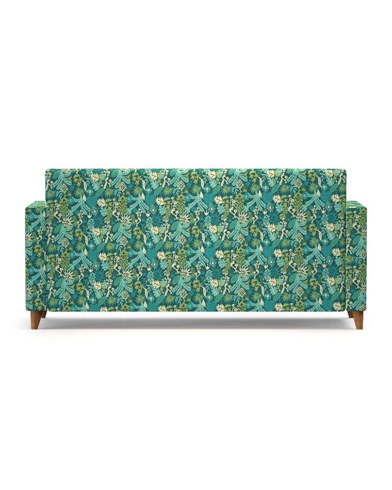Modern Couch-Tropical Ikkat - Image 2