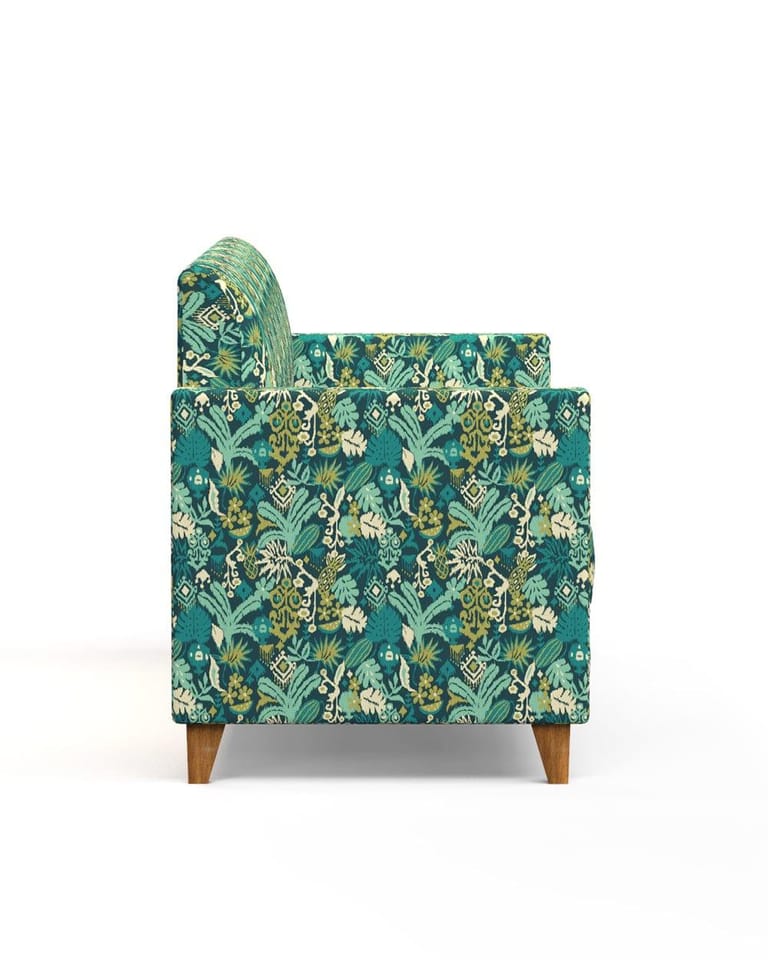 Modern Couch-Tropical Ikkat - Image 3