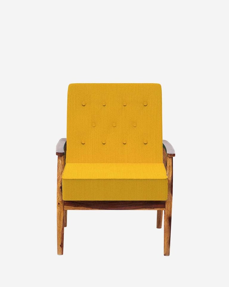 Memsaab Arm Chair - Sahara Mustard - Image 2