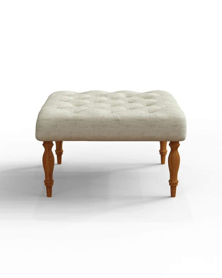 English Ottoman - Srilanka Ivory - Image 2