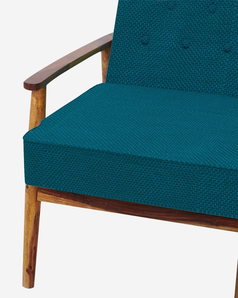Memsaab Arm Chair - Mediterranean Blue - Image 6