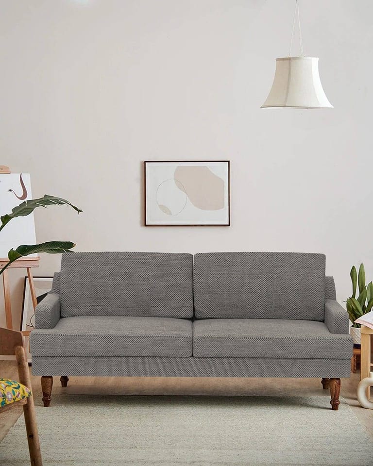 Nawab Couch - Bangalore Grey - Image 1