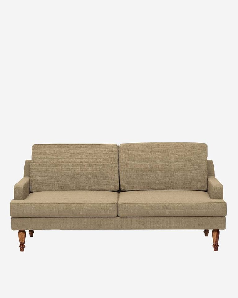 Chumbak Nawab Couch - Beach Beige - Image 2