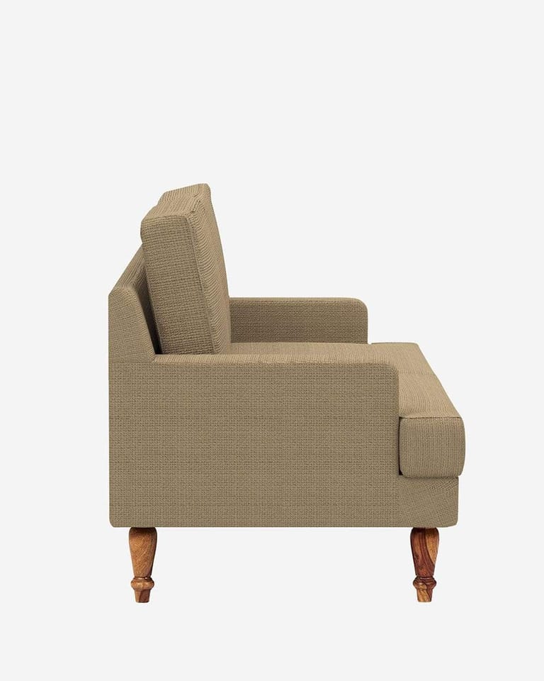 Chumbak Nawab Couch - Beach Beige - Image 3
