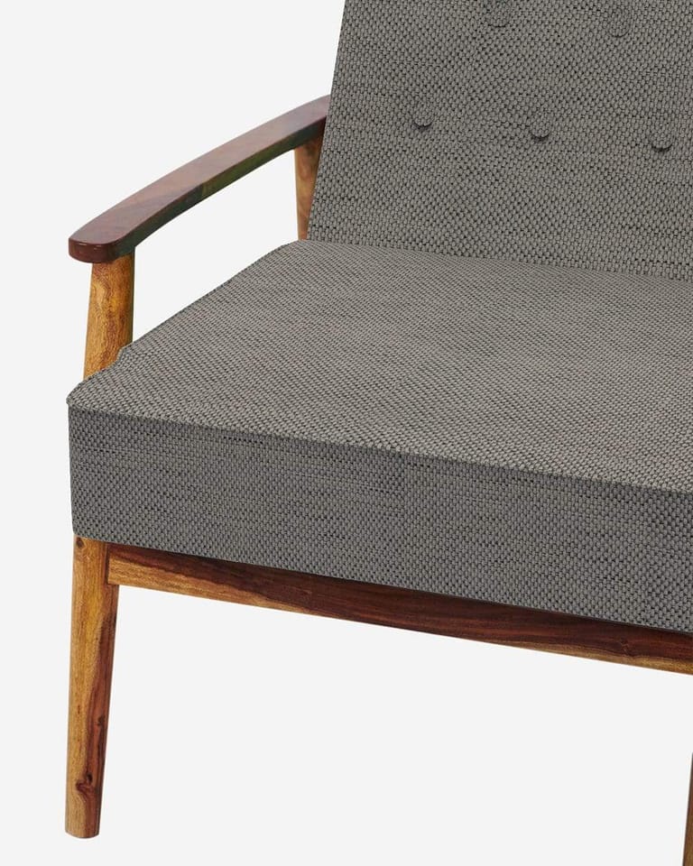 Memsaab Arm Chair - Bangalore Grey - Image 5
