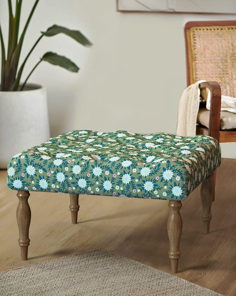 English Ottoman - Spring Marigold - Image 1