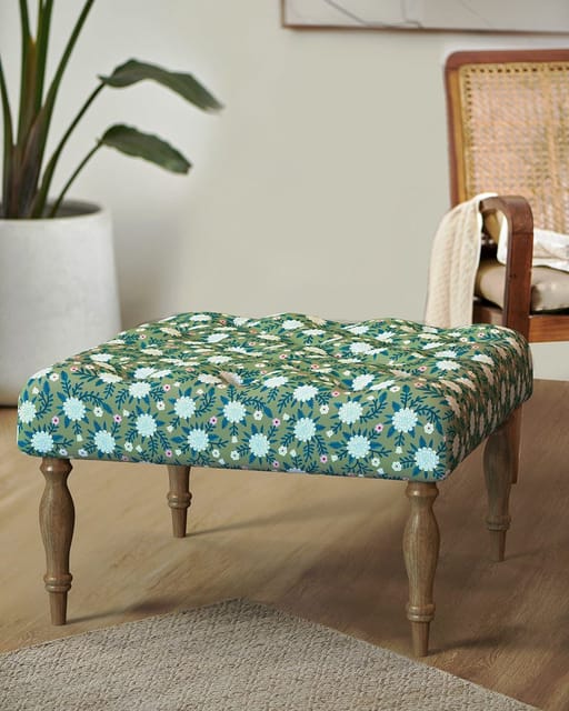 English Ottoman - Spring Marigold
