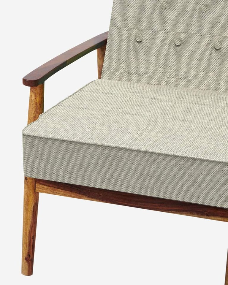 Memsaab Arm Chair - Srilanka Ivory - Image 3