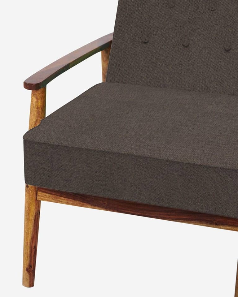 Memsaab Arm Chair - Brown Coal - Image 6