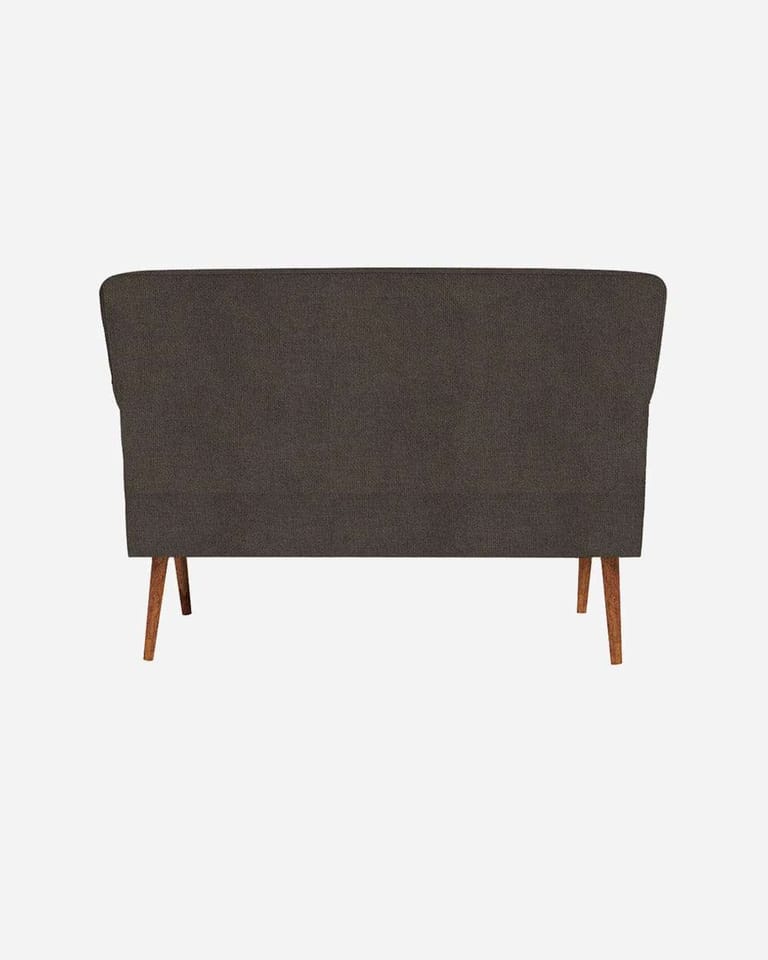 Jodhpur Love Seat - Brown Coal - Image 4