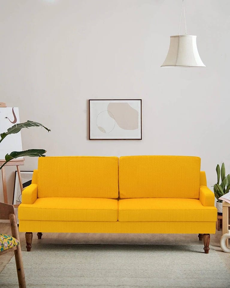 Nawab Couch - Sahara Mustard