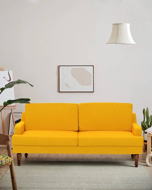 Nawab Couch - Sahara Mustard