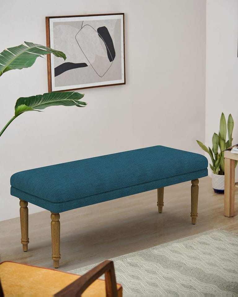 Nawaab Bench - Mediterranean Blue
