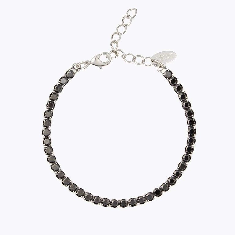 Men´s Zara Bracelet Jet Rhodium - Image 1