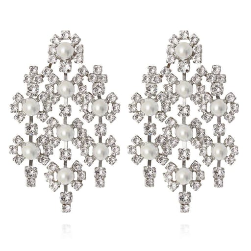 My Soulmate Earrings Rhodium