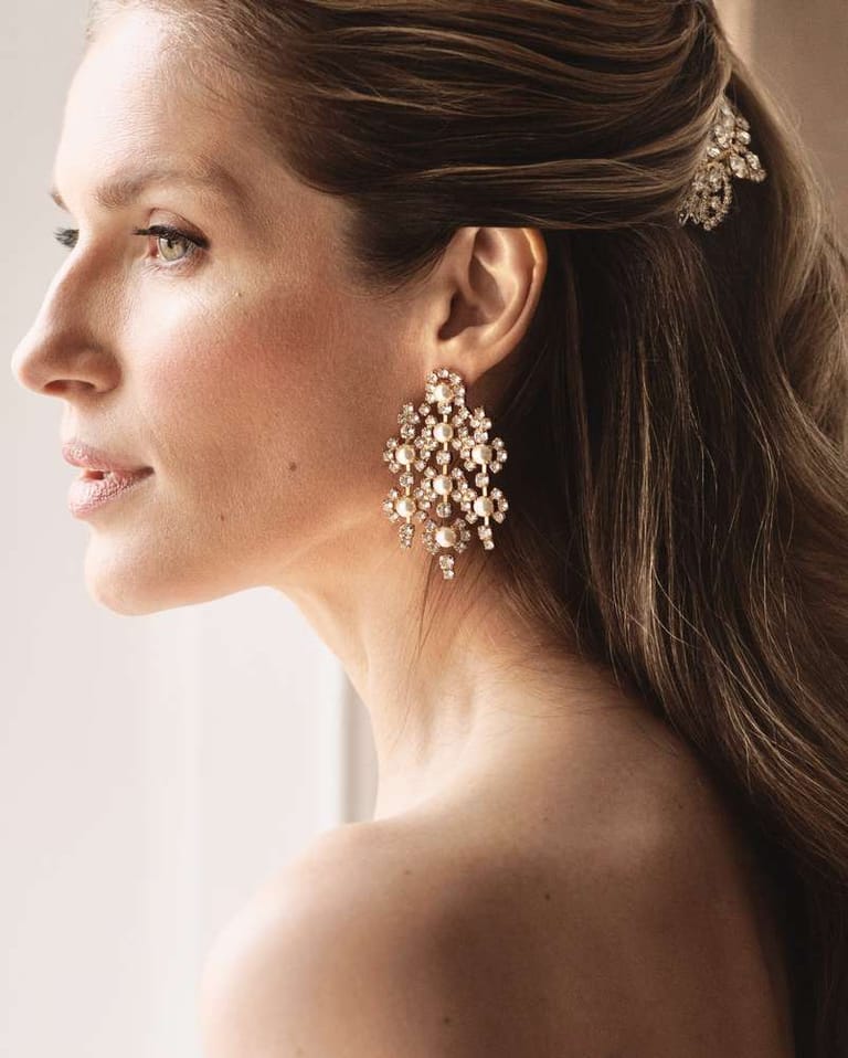 My Soulmate Earrings Rhodium - Image 2