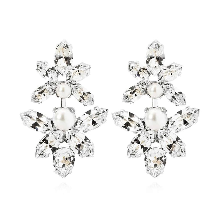 Love Me Forever Earrings Rhodium - Image 1