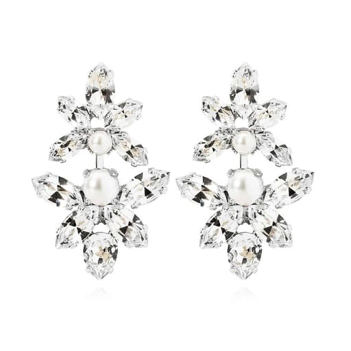 Love Me Forever Earrings Rhodium