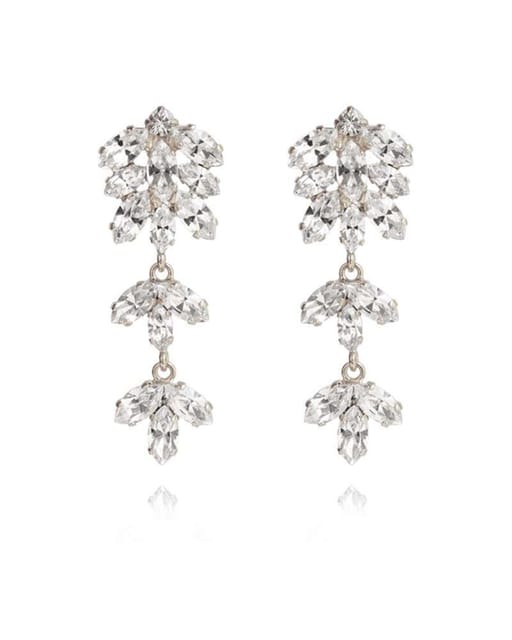 Mini Nyx Earrings Crystal Rhodium