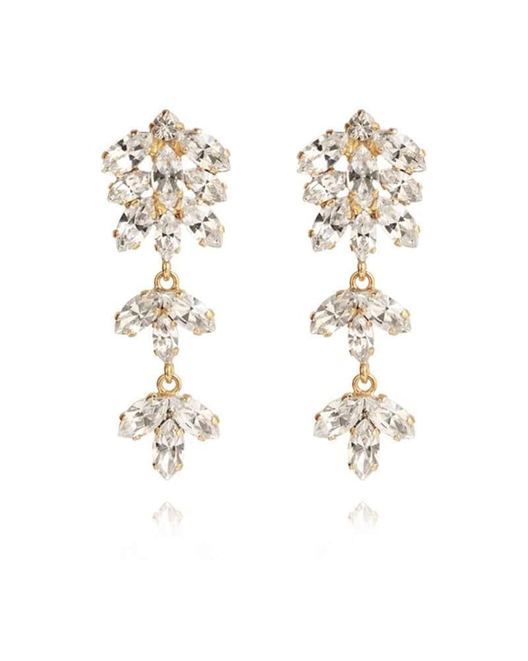 Mini Nyx Earrings Crystal - Image 1