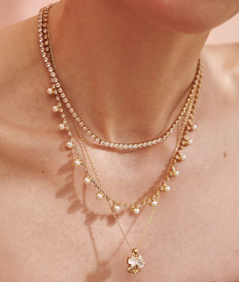 Ana Necklace Golden Combo - Image 2