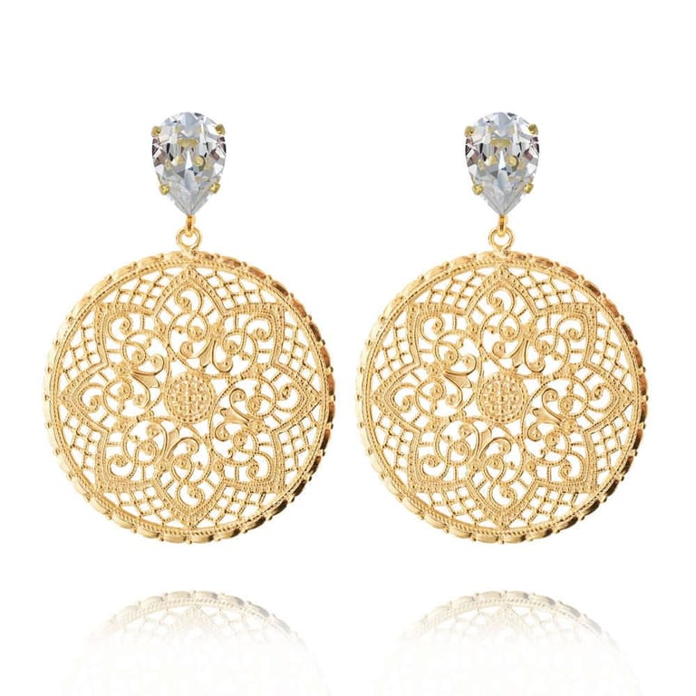 Alexandra Earrings Crystal - Image 1
