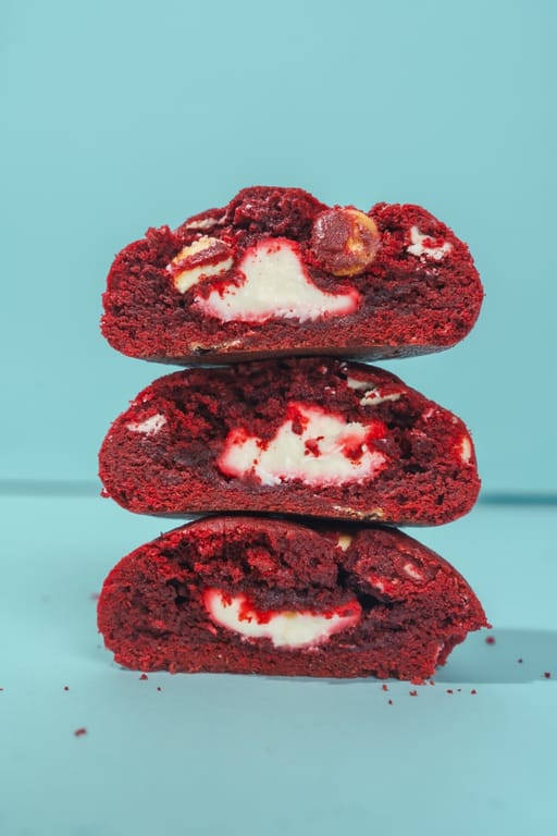 Mini Red Velvet Cookies Box Of 6