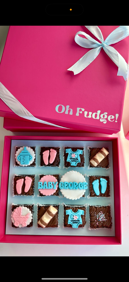 Baby Announcement Custom Box