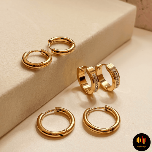The Mere Hoops I | Stainless Steel