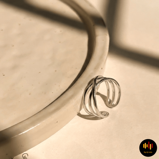 Grove Ring | Stainless Steel | Adjustable Size
