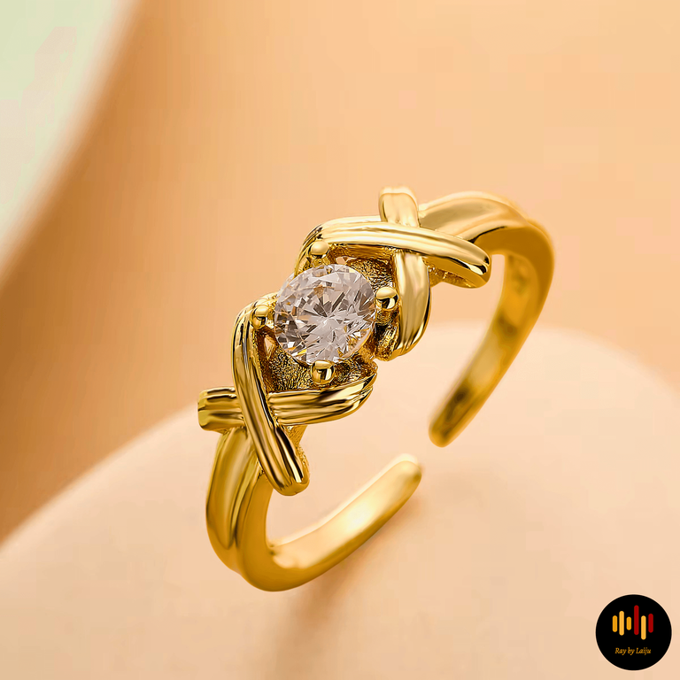 Promise Ring | Stainless Steel | Adjustable Size - Image 1