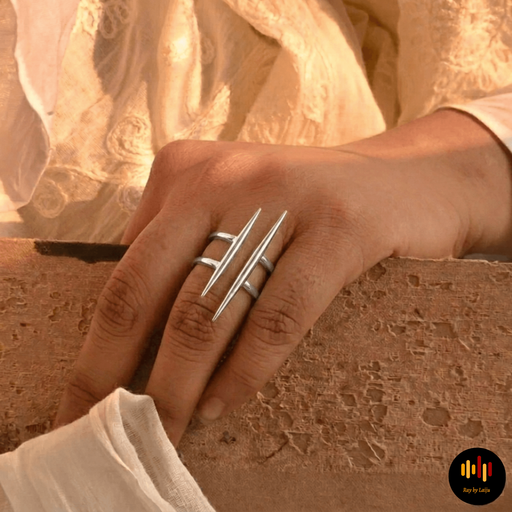 Silver Polagat Ring | Stainless Steel | Adjustable Size
