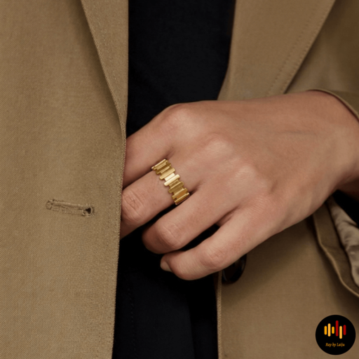Alba Ring | Stainless Steel | Adjustable Size