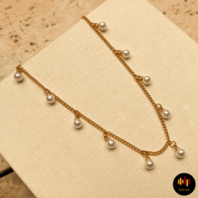 Lunar Cascade Neckpiece| Stainless Steel - Image 1