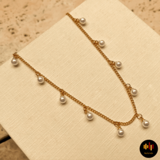 Lunar Cascade Neckpiece| Stainless Steel