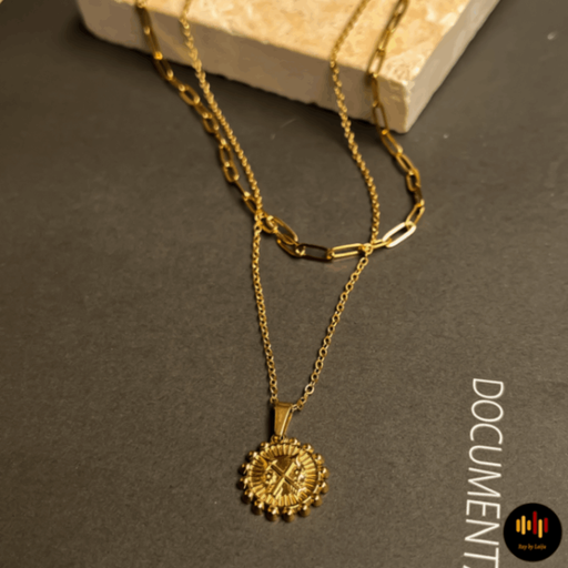 Fiddle Neckpiece| Stainless Steel