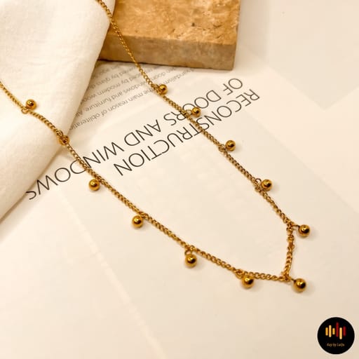 Baroque Golden Chain | Stainless Steel