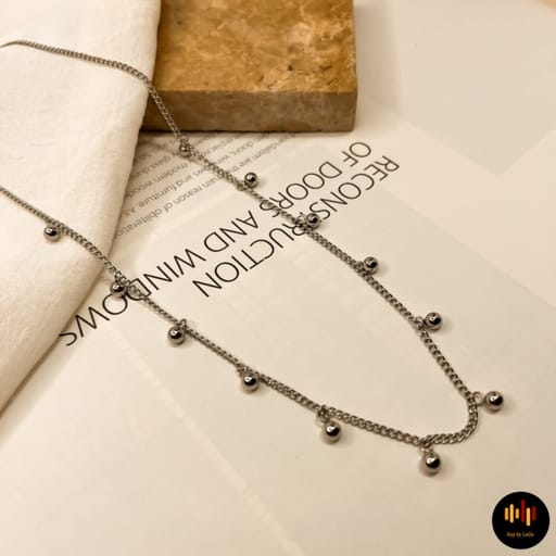 Baroque Silver Chain | Stainless Steel