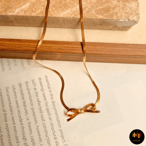 Coquette Golden Choker| Stainless Steel